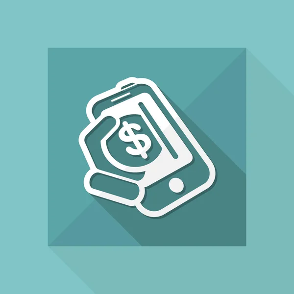 Phone tariff plan icon — Stock Vector