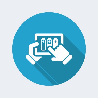 Tablet basit simgesi