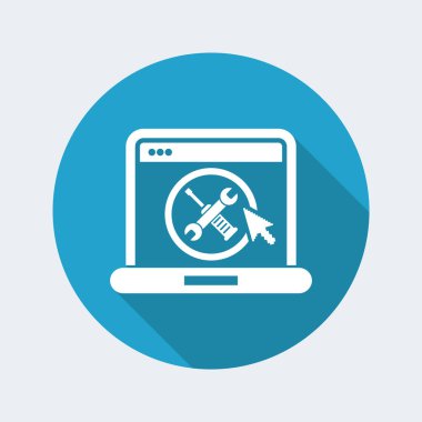 bilgisayar ayarı simgesi 