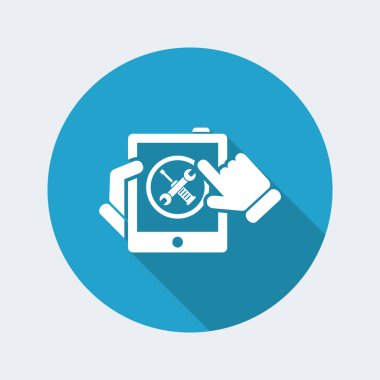 Smartphone basit simgesi