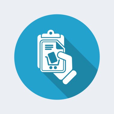 Web alışveriş simgesi