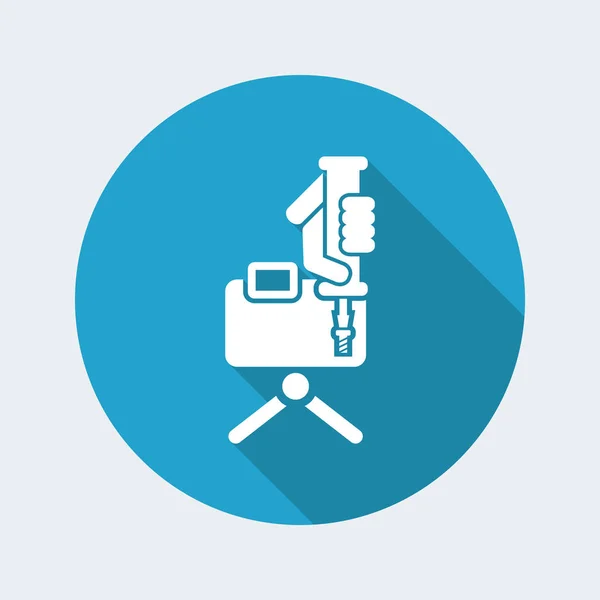 Camera repair icon — Stock Vector