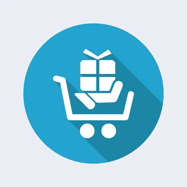 Cart store icon — Stock Vector