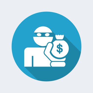 tek hırsız simgesi 