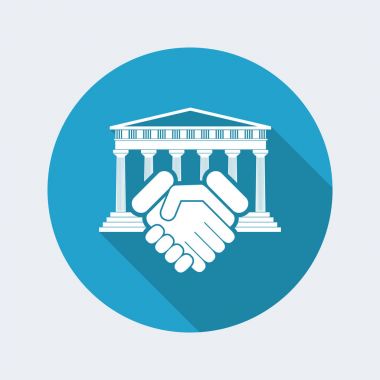 Adliye anlaşması illüstrasyon