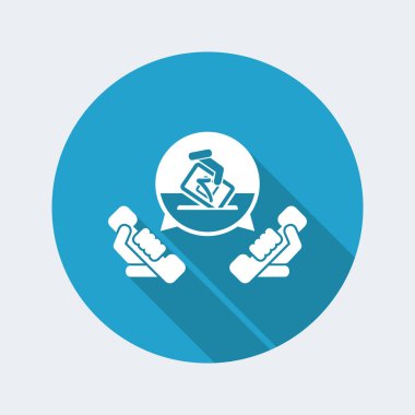 seçimleri için telefon hattı