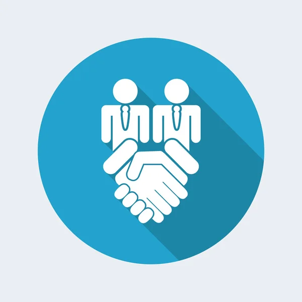 Enterprise agreement icon — Stock Vector