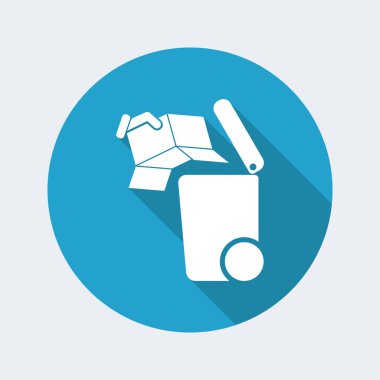 Atık toplama simgesini ayır