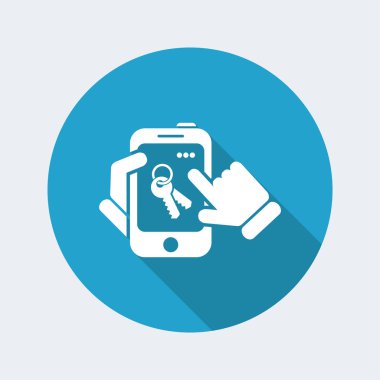 Smartphone basit simgesi