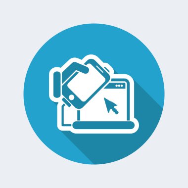 Smartphone basit simgesi