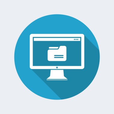 Klasör - en az düz simgesi