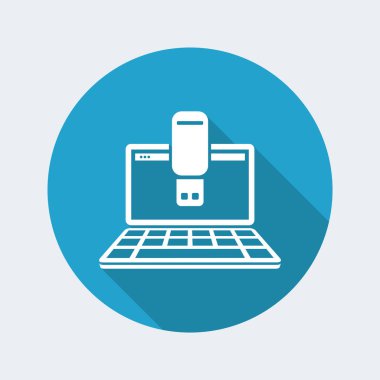 USB bilgisayar simgesini