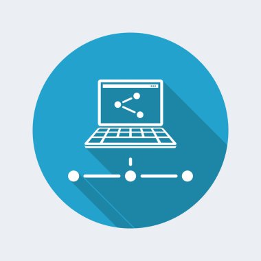 Ağ kavramı simgesini