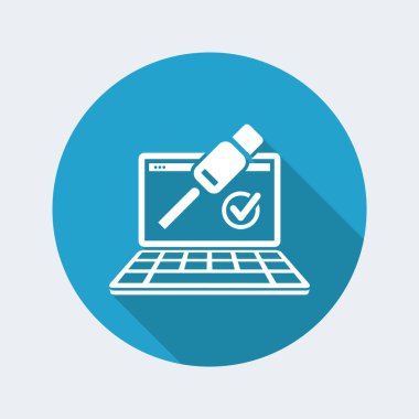 USB bağlantısı simgesini kontrol