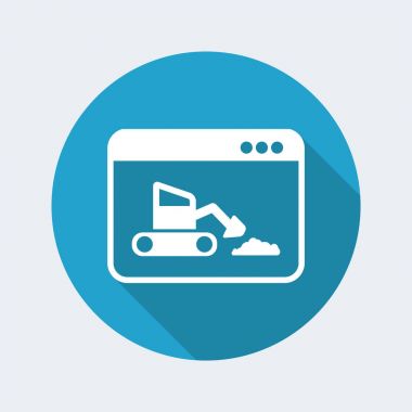 İnşaat simgesi altında