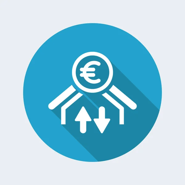 Money transfer icon — Stock Vector