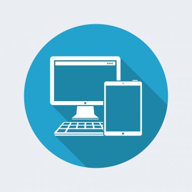 Aygıtlar Serisi düz simgesi