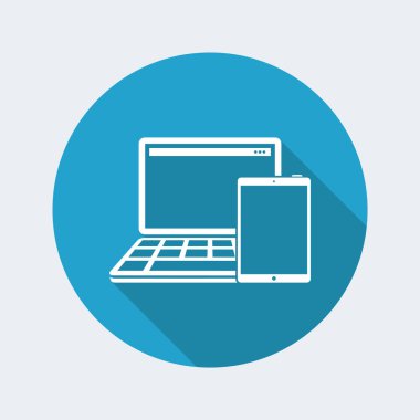 Aygıtlar Serisi düz simgesi