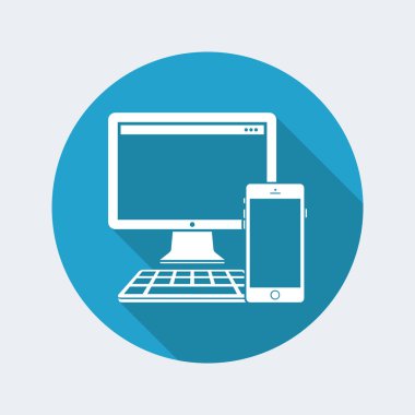 Aygıtlar Serisi düz simgesi