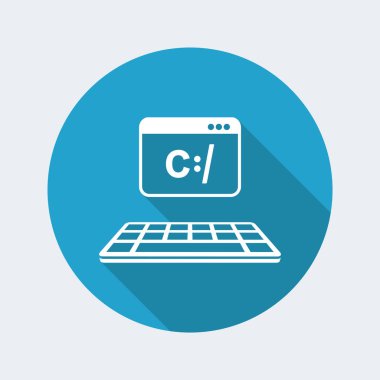 Programlama yazılımı simgesini