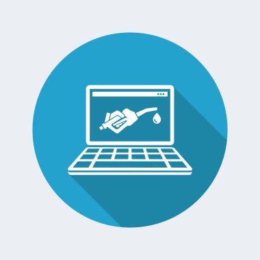 Web yakıt service simgesini