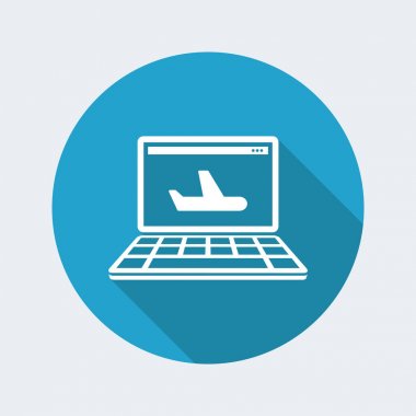 Havayolu web hizmetleri simgesi