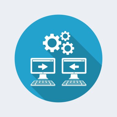 Ağ simgesini - çalışma Dişliler