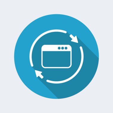 Web sayfası yenileme simgesi