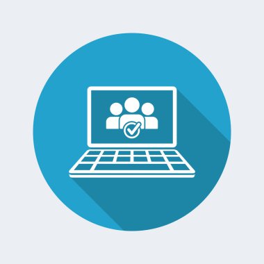 Onay bilgisayar kutsal kişilerin resmi