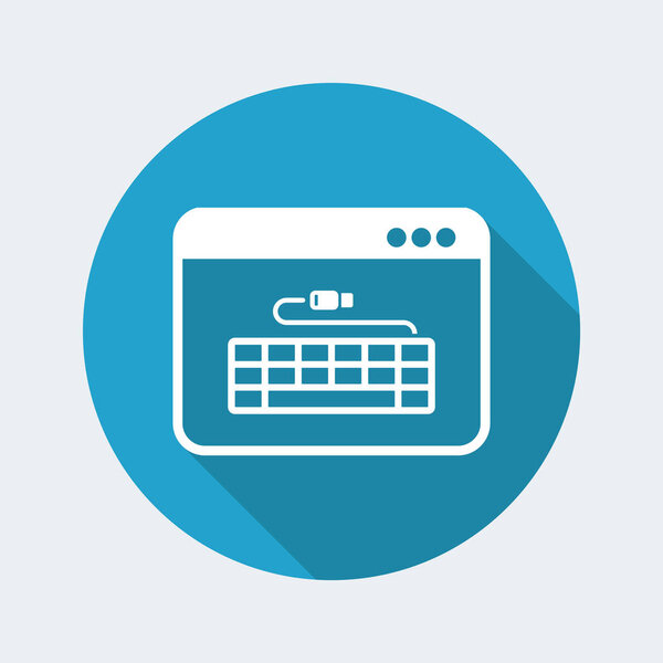 Значок USB-клавиатуры
