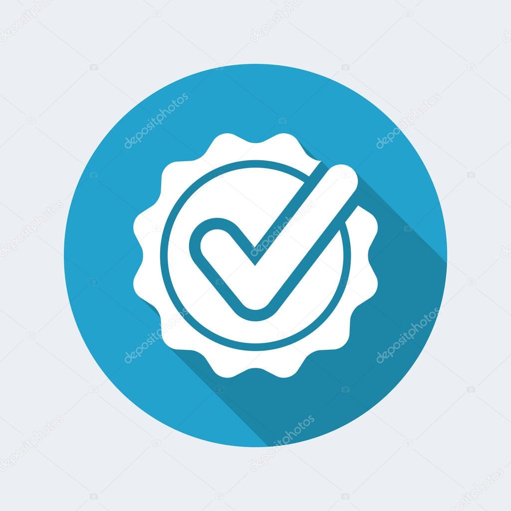 Approval check icon