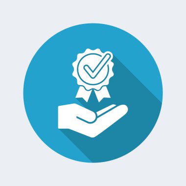 Onay işareti simgesi simgesi