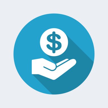 Banka hizmetleri simgesi