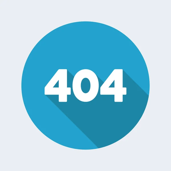Fehler 404 Konzept — Stockvektor