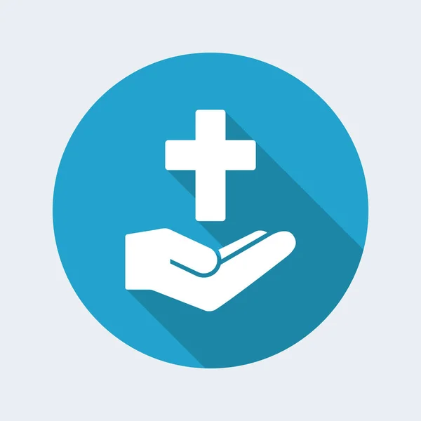 Concepto de servicios religiosos — Vector de stock