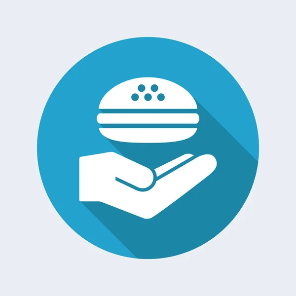 Значок "Услуги сэндвича" — стоковый вектор