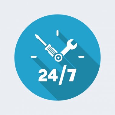 Tam zamanlı teknik Hizmetleri simgesi