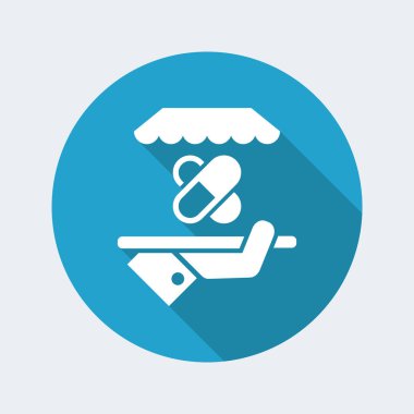 Eczane ya da Sağlık Hizmetleri - web simgesi