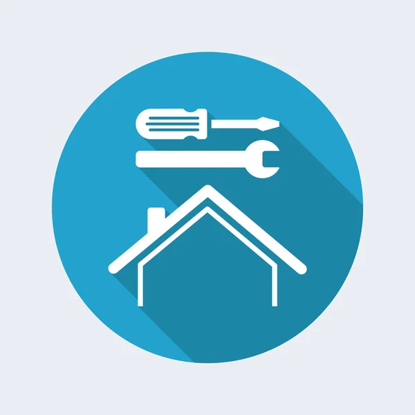 房屋维修服务图标 — 图库矢量图片
