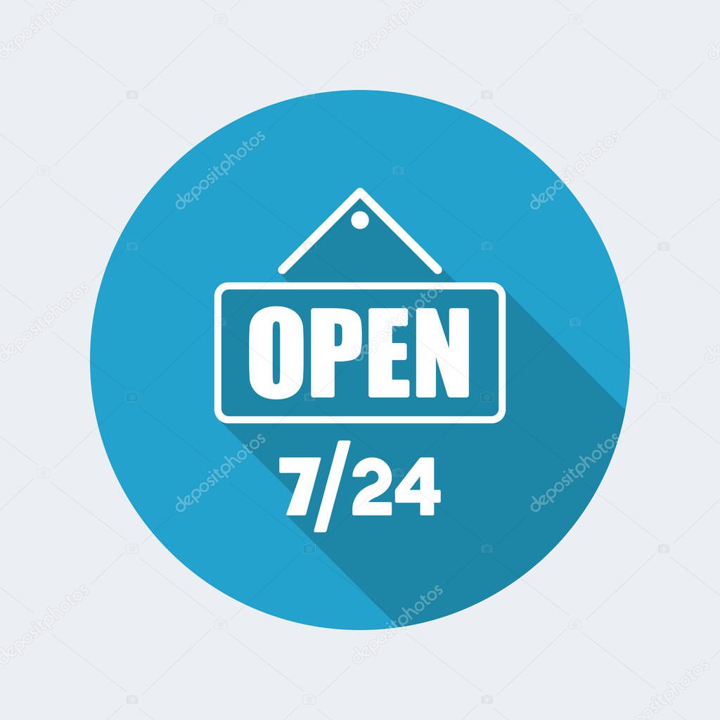 Store open 7/24  icon
