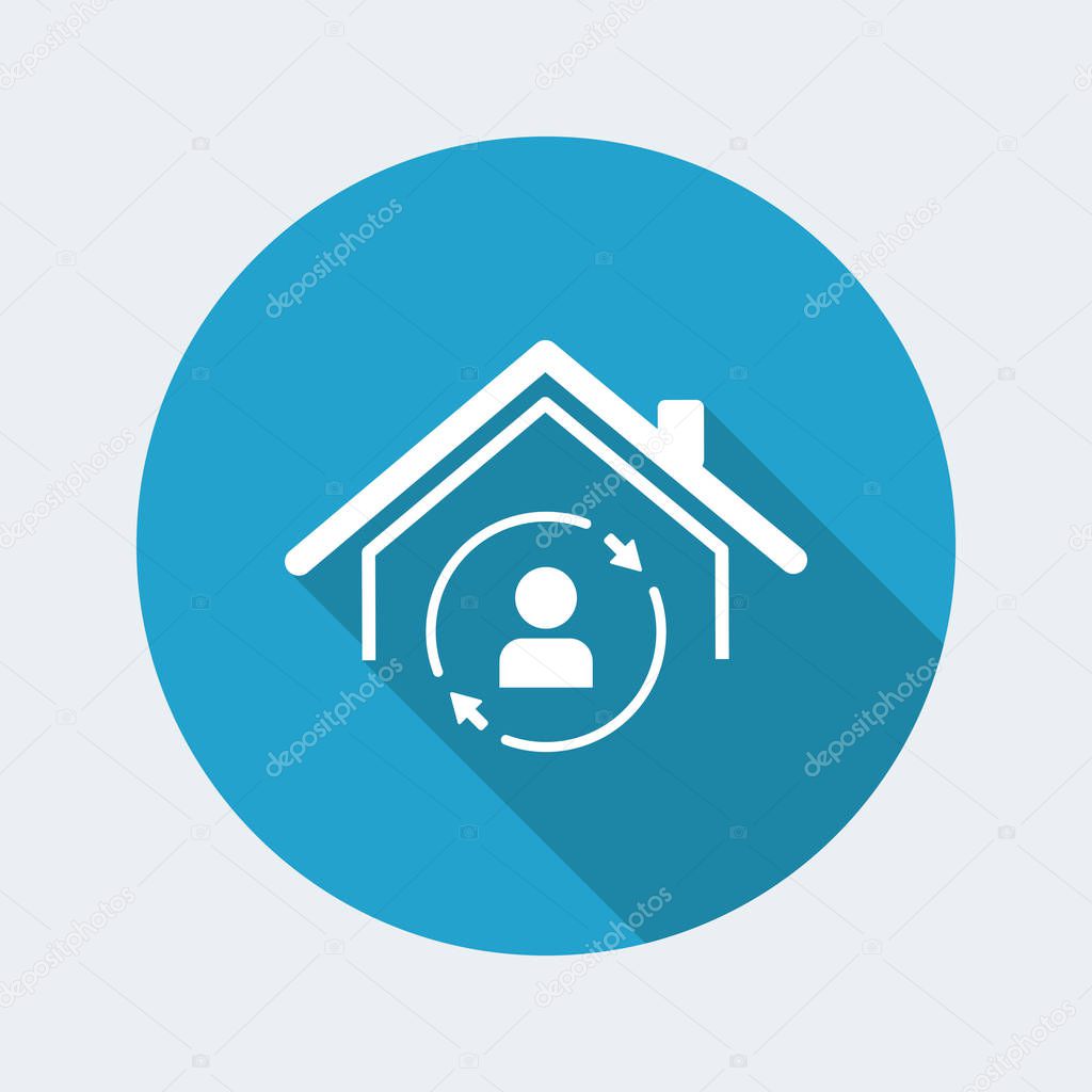 House full protection icon