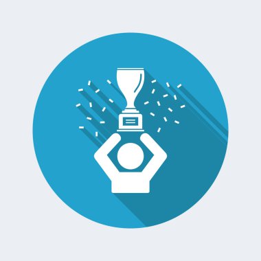 Kazanan kutlama simgesi