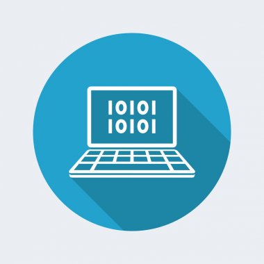 İkili kod - web simgesi