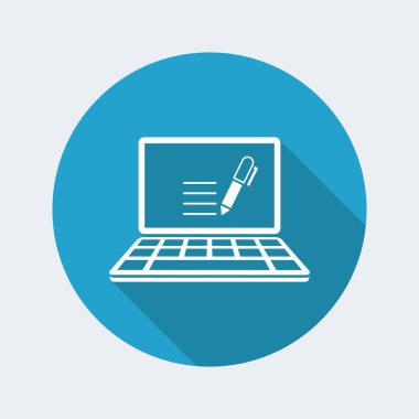 Yazma uygulama web simgesi