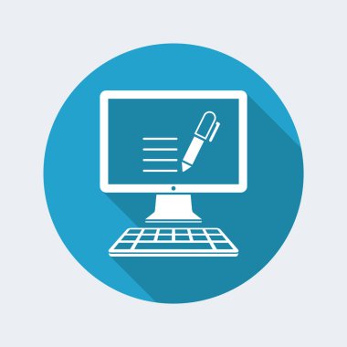 Yazma uygulama web simgesi