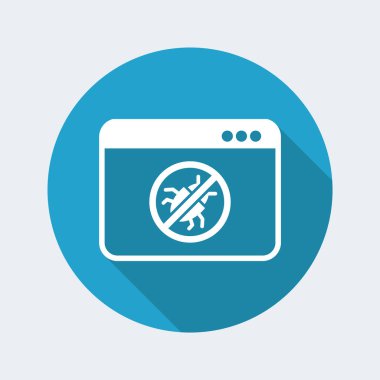 Virüsten koruma yazılımı simgesini