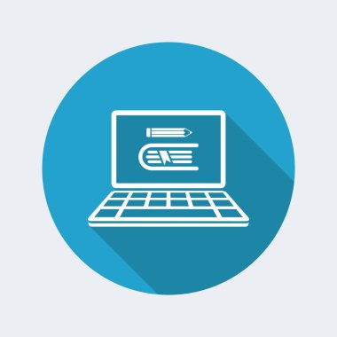 Kütüphane online web simgesi