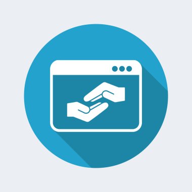 destek ve yardım simgesi