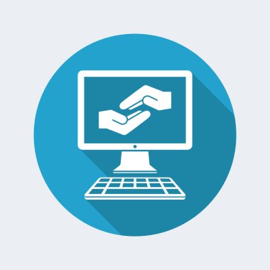 destek ve yardım simgesi