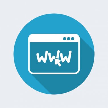 Stilize www bağlantı simgesi